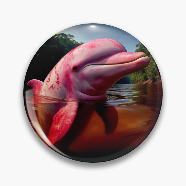Item preview, The Amazonian Pink Dolphin O Boto cor de rosa Brasileiro v11 designed and sold by Helios Be. Lavsh.
