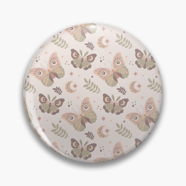 Item preview, Butterflies and crescent moon designed and sold by OtterFactory.