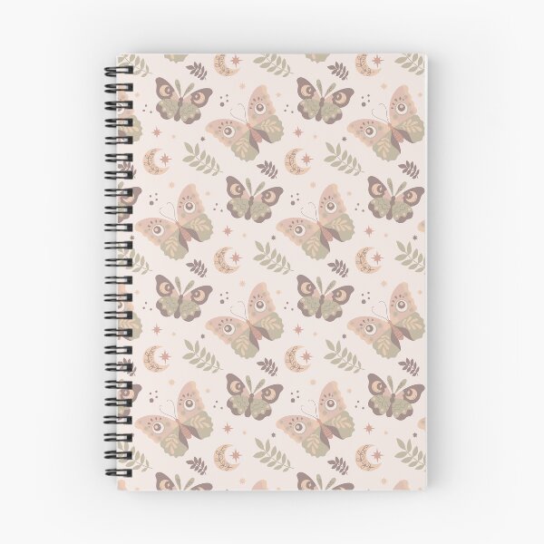 Item preview, Butterflies and crescent moon designed and sold by OtterFactory.
