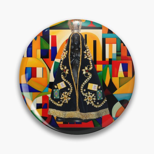 Item preview, Geometrical Our Lady from Brasil  Aparecida designed and sold by Helios Be. Lavsh.