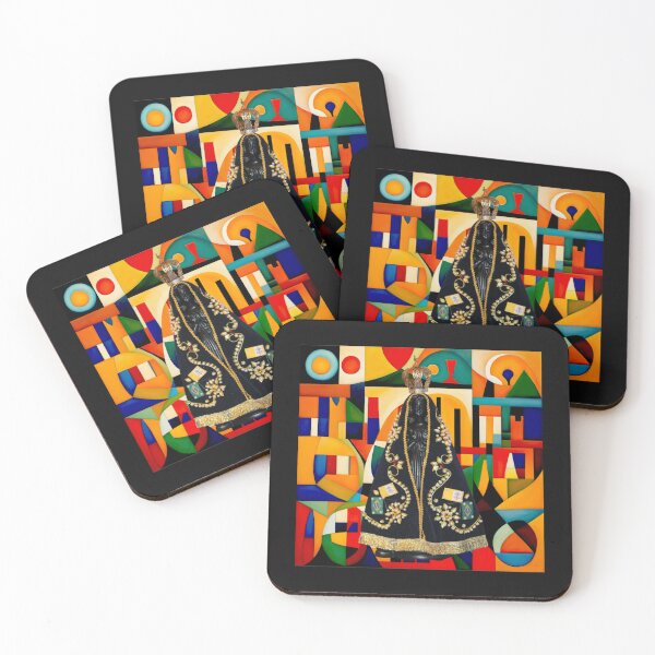 Item preview, Geometrical Our Lady from Brasil  Aparecida designed and sold by Helios Be. Lavsh.