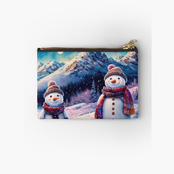 Item preview, Two Snowmen in the Mountains designed and sold by m-y-A-I-A-R-T-.