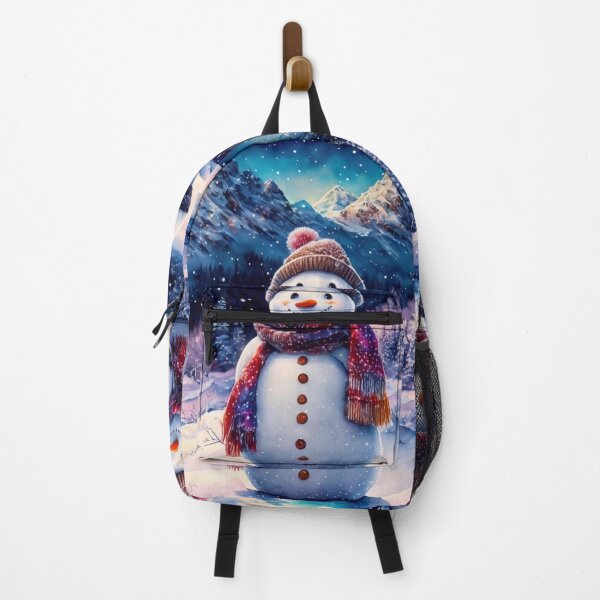 Item preview, Two Snowmen in the Mountains designed and sold by M-Y-A-R-T-.