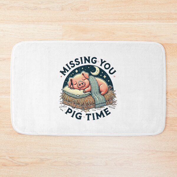 Item preview, Missing You Pig Time designed and sold by Anupios.