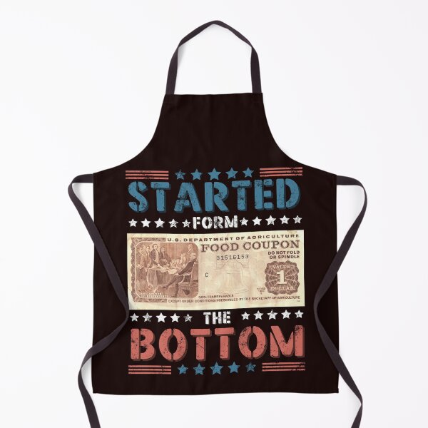 Item preview, Started From the Bottom Food Stamp Vintage-Syle 90's designed and sold by MixedVibes Co..