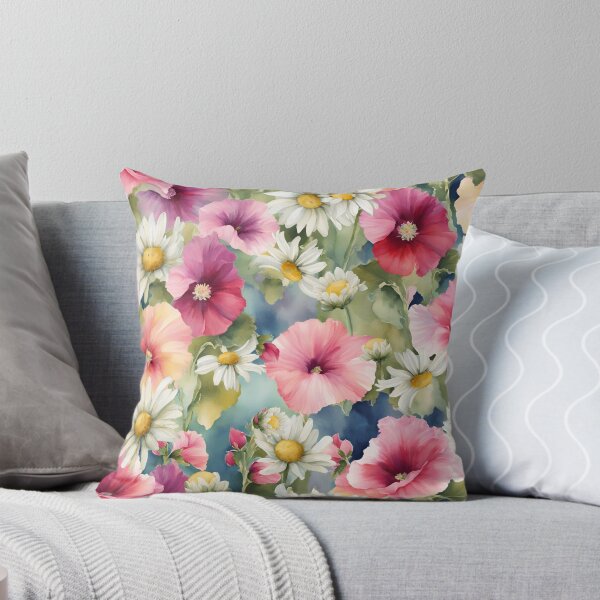Item preview, The Hollyhock Chamomile designed and sold by Tina Veenstra.
