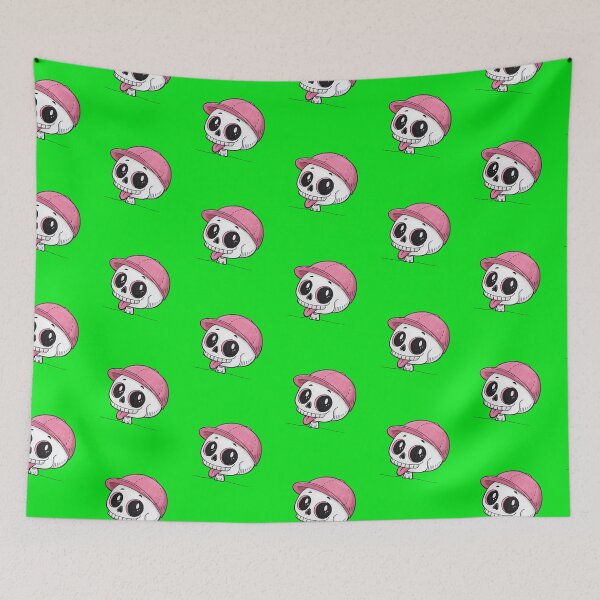 Item preview, zero skateboards funny skeleton skull pink enjoi life designed and sold by bukajart.