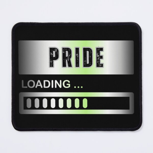 Item preview, Pride Loading, Agender pride flag graphic, Pride Loading Graphic, 2025, Gay Pride Festival, Gay Festival, Love is love, Pride, Love wins, Rainbow Pride,   designed and sold by PrideBeProud.