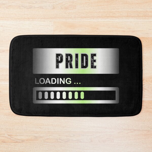 Item preview, Pride Loading, Agender pride flag graphic, Pride Loading Graphic, 2025, Gay Pride Festival, Gay Festival, Love is love, Pride, Love wins, Rainbow Pride,   designed and sold by PrideBeProud.