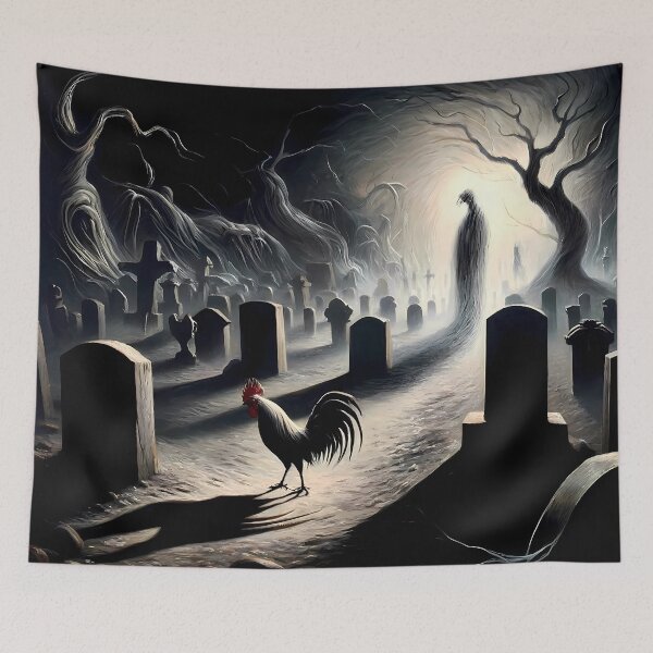 Item preview, Haunting Village Shadows designed and sold by FNORD-10111.