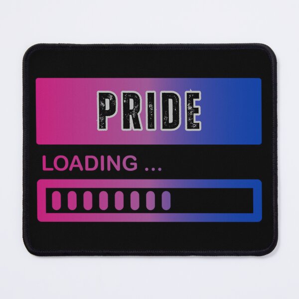 Item preview, Pride Loading, Bisexual pride flag graphic, Pride Loading Graphic, 2025, Gay Pride Festival, Gay Festival, Love is love, Pride, Love wins, Rainbow Pride,   designed and sold by PrideBeProud.