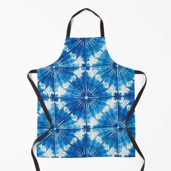 Item preview, Traditional Blue and White Adire Pattern – Timeless African Textile Design for Fashion and Decor designed and sold by Collision19.