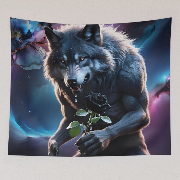 Item preview, Romantic werewolf designed and sold by clarazen.