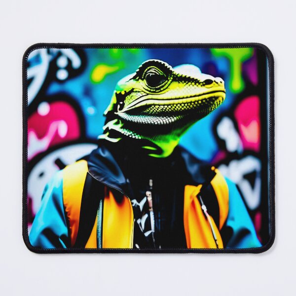 Item preview, Urban graffiti street art Lizard designed and sold by Drone-tees.