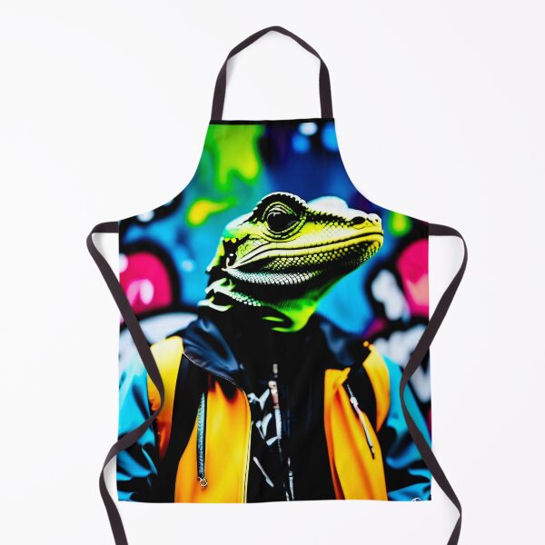 Item preview, Urban graffiti street art Lizard designed and sold by Drone-tees.