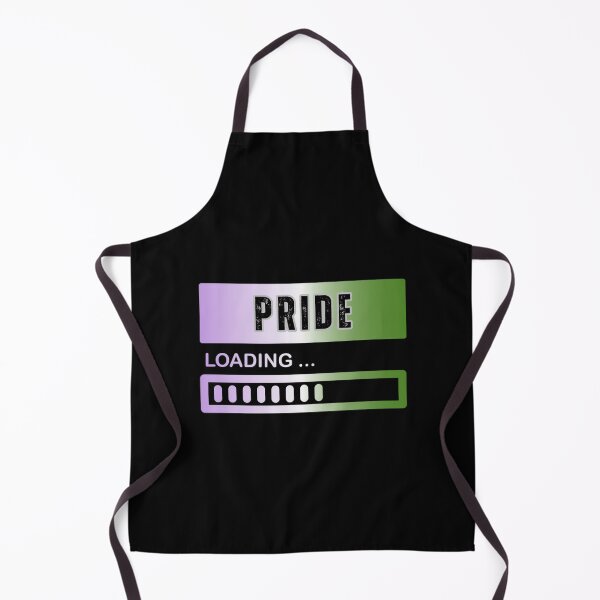 Item preview, Pride Loading, Genderqueer pride flag graphic, Pride Loading Graphic, 2025, Gay Pride Festival, Gay Festival, Love is love, Pride, Love wins, Rainbow Pride,   designed and sold by PrideBeProud.