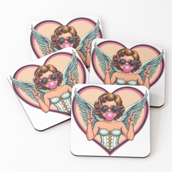 Item preview, cupid with heart-shaped sunglasses  designed and sold by jkrphoto.