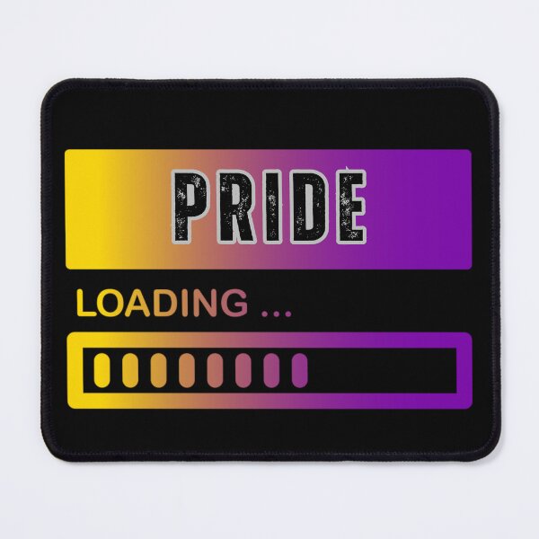 Item preview, Pride Loading, Intersex pride flag graphic, Pride Loading Graphic, 2025, Gay Pride Festival, Gay Festival, Love is love, Pride, Love wins, Rainbow Pride, designed and sold by PrideBeProud.
