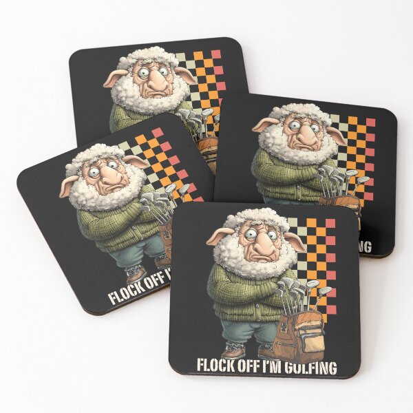Item preview, Unique Funny Sheep Golf Player Design For Him Dad Grandad designed and sold by MTJ-Mushrooms.