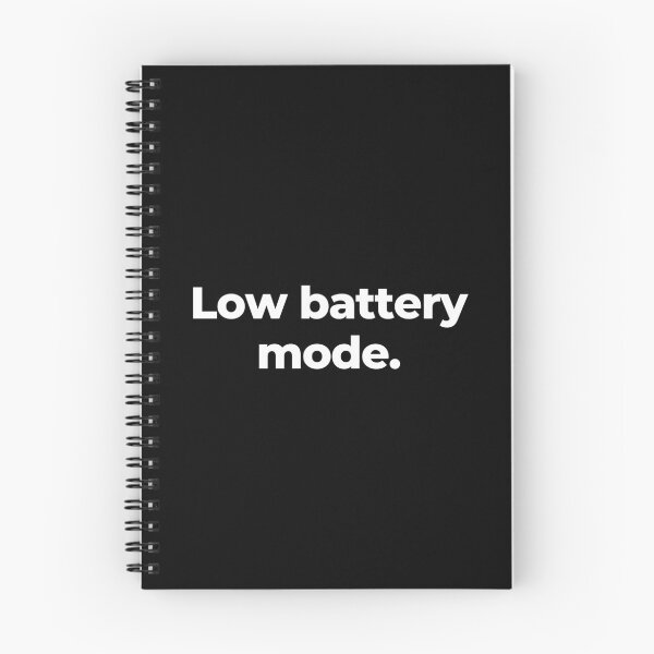 Item preview, Low battery mode. designed and sold by MuzamilAhmed.