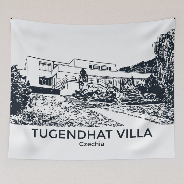 Item preview, Tugendhat Villa - Czechia designed and sold by Lakeric Cityscapes.