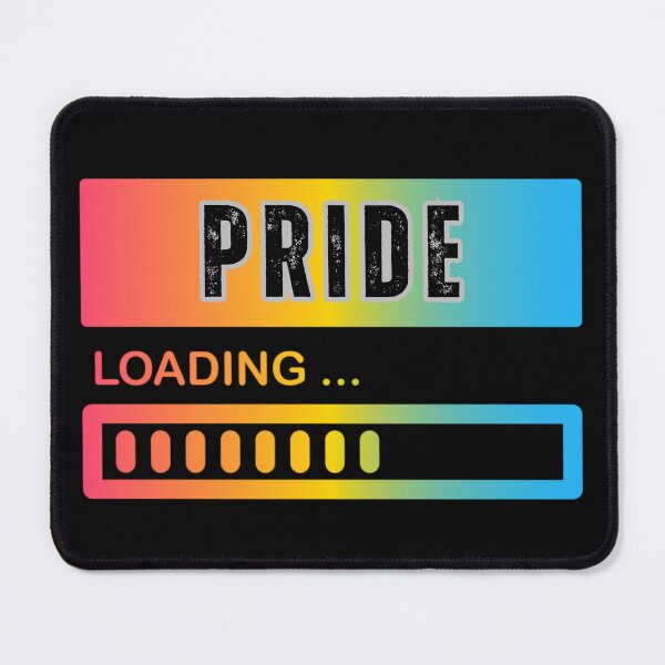Item preview, Pride Loading, Pansexual pride flag graphic, Pride Loading Graphic, 2025, Gay Pride Festival, Gay Festival, Love is love, Pride, Love wins, Rainbow Pride, designed and sold by PrideBeProud.
