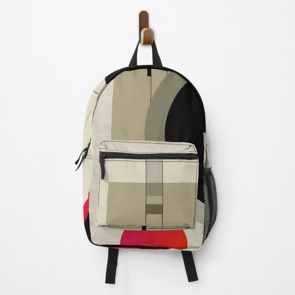 Item preview, Modern Geometric Minimalist Abstract Retro Red Beige Black designed and sold by dreamprint.
