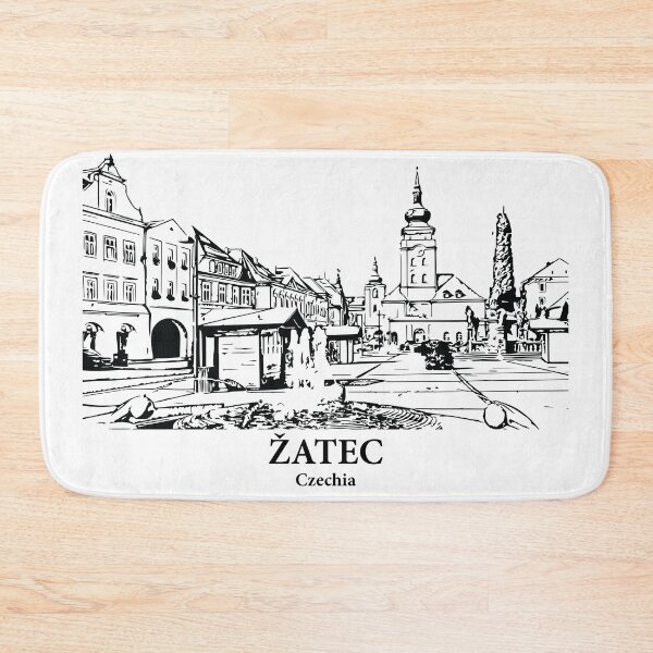 Item preview, Žatec - Czechia designed and sold by Lakeric Cityscapes.