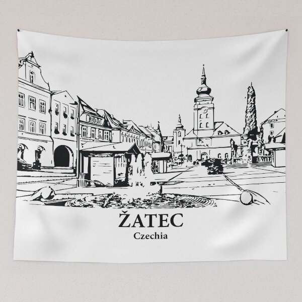 Item preview, Žatec - Chequia designed and sold by Lakeric Cityscapes.