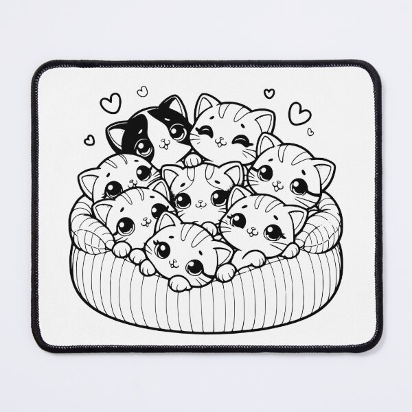 Item preview, Cute Cat Gang, Cat Lover Shirt, Gift for pet lover designed and sold by DekoDesignsHub.