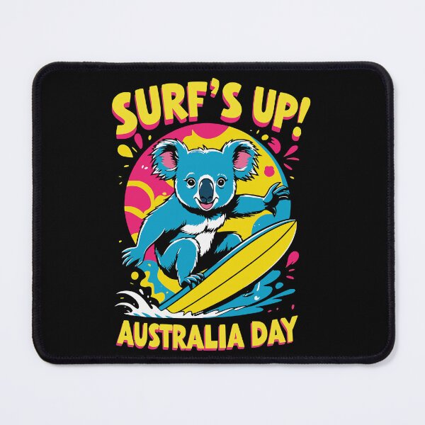 Item preview, Surf's Up! Australia Day Koala Surfing designed and sold by DomTeesHaven.
