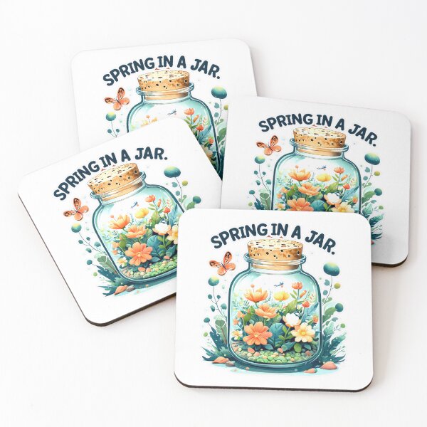 Artikelvorschau, Frühling im Glas: Blühende Blumen und leuchtende Farben entworfen und verkauft von SplashTastic.