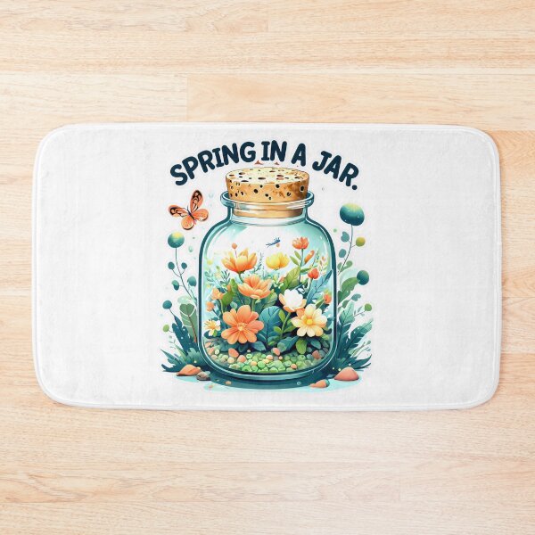 Item preview, Spring in a Jar: Blossoming Flowers and Vibrant Colors designed and sold by SplashTastic.