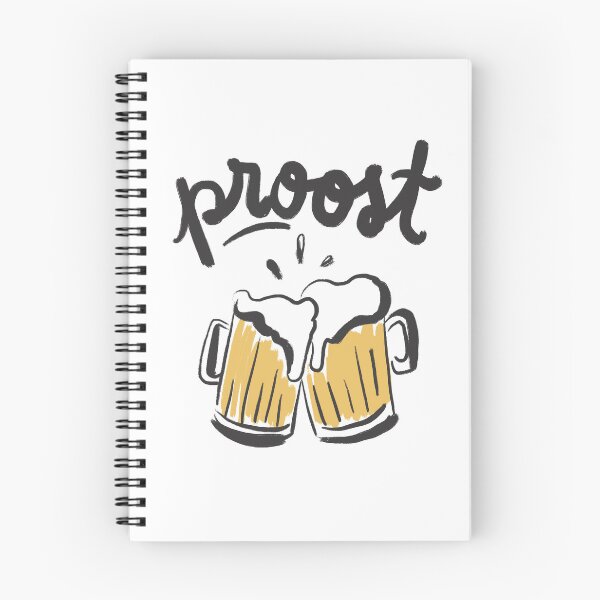 Item preview, Proost - Beers toasting designed and sold by Anis Illustration.