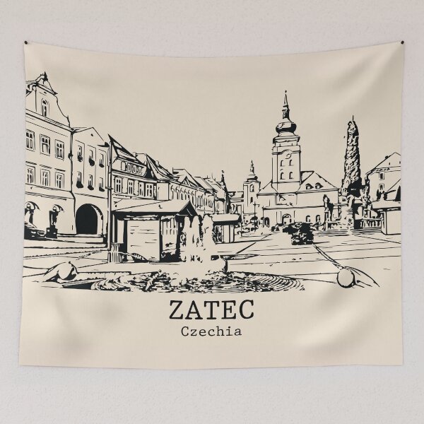 Item preview, Žatec - Czechia designed and sold by Lakeric Cityscapes.