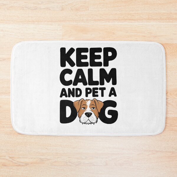 Item preview, Keep calm and pet a dog designed and sold by PixelPack Design.