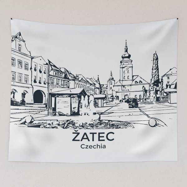 Item preview, Žatec - Czechia designed and sold by Lakeric Cityscapes.