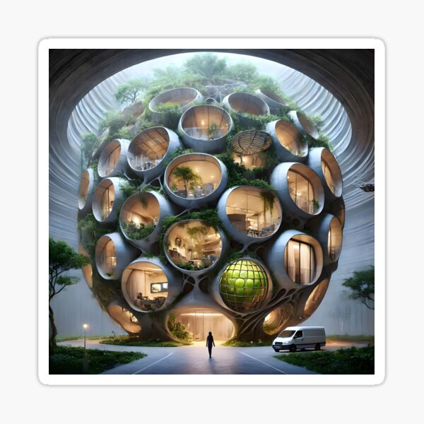 Artikel-Vorschau von Bioarchitektur, designt und verkauft von Eds-Art.