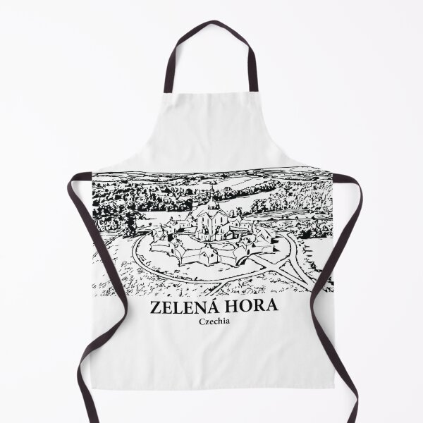 Item preview, Zelená Hora - Czechia designed and sold by Lakeric Cityscapes.