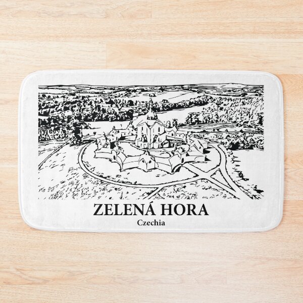 Item preview, Zelená Hora - Czechia designed and sold by Lakeric Cityscapes.