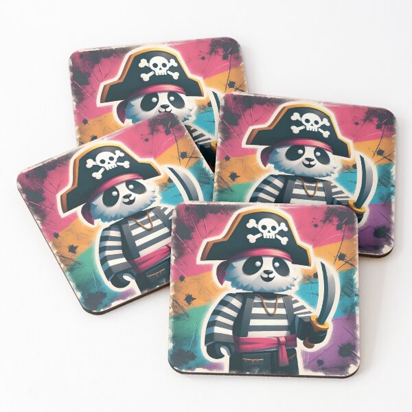 Item preview, PIRATE PANDA I designed and sold by UnderCastro.