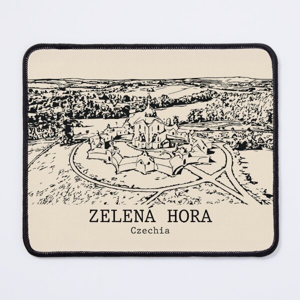 Item preview, Zelená Hora - Czechia designed and sold by Lakeric Cityscapes.