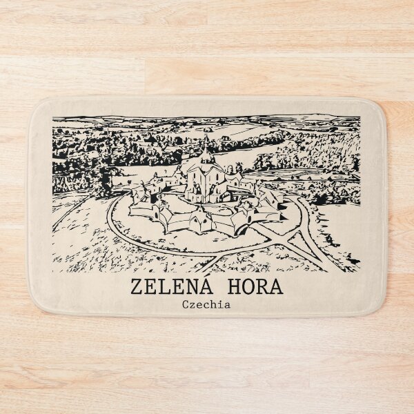 Item preview, Zelená Hora - Czechia designed and sold by Lakeric Cityscapes.
