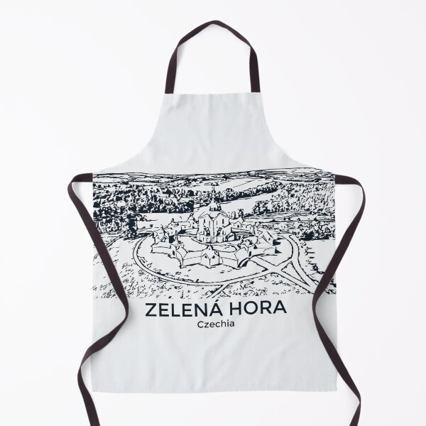 Item preview, Zelená Hora - Czechia designed and sold by Lakeric Cityscapes.