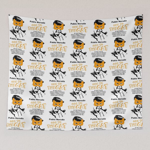 Item preview, Pablo Neruda - Ode to the Cat designed and sold by A-mici-marina.