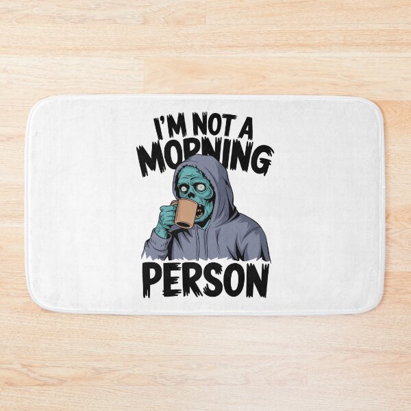Item preview, I'm not a morning person designed and sold by PixelPack Design.
