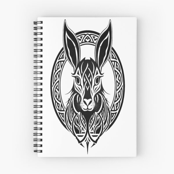 Item preview, Celtic Knotwork Hare designed and sold by NightWispStudio.