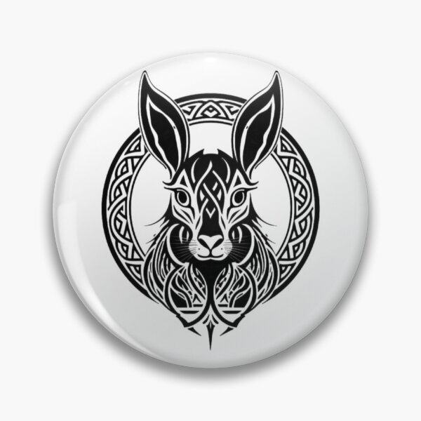 Item preview, Celtic Knotwork Hare designed and sold by NightWispStudio.