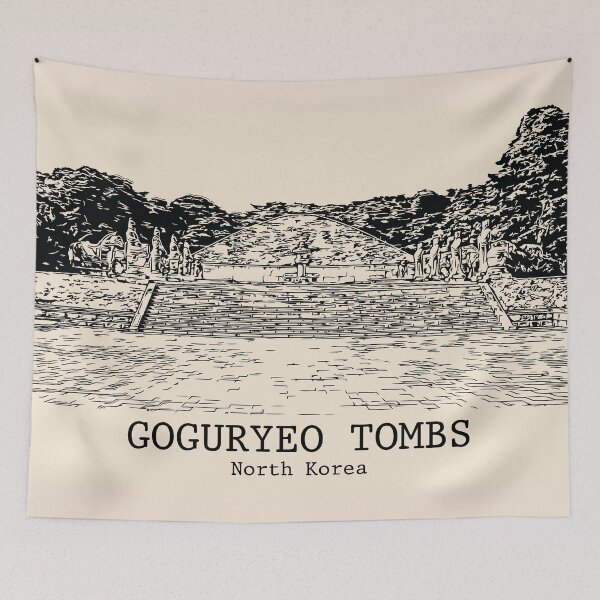 Item preview, Goguryeo Tombs - North Korea designed and sold by Lakeric Cityscapes.