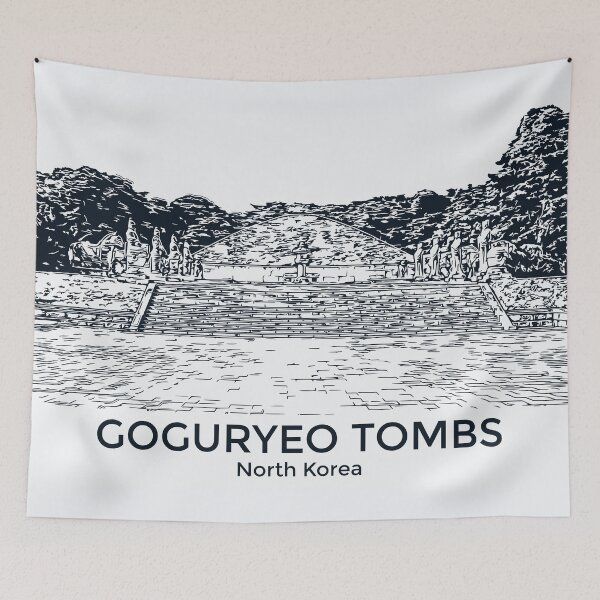 Item preview, Goguryeo Tombs - North Korea designed and sold by Lakeric Cityscapes.